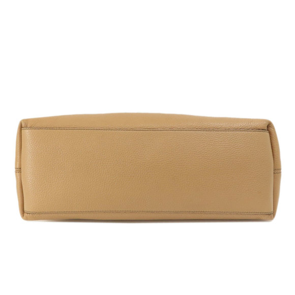 Gucci Chain Shoulder Soho Tote Bag Leather Beige - Picture 4 of 9